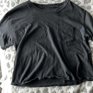 holister cropped tee